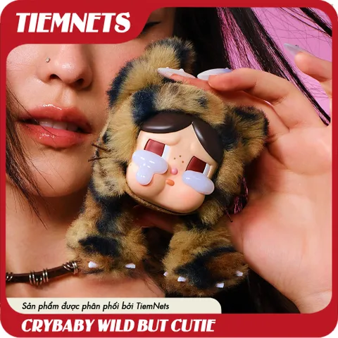 MÔ HÌNH BLIND BOX CRYBABY WILD BUT CUTIE - VINYL PLUSH PENDANT