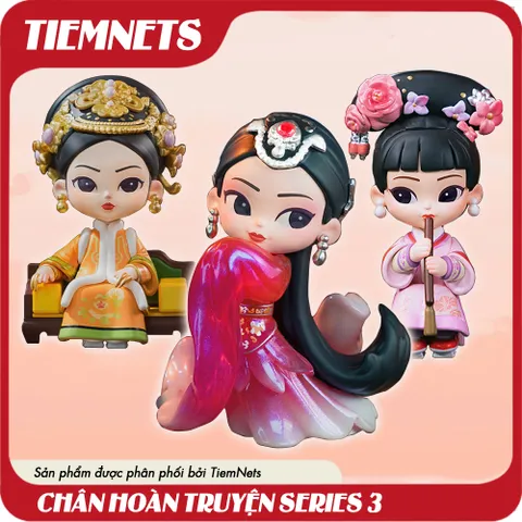 Bộ Mô Hình Blind Box Hậu Cung Chân Hoàn Truyện Season 3 - 10 Nhân Vật PVC/ABS - Quà Tặng Chất Lượng Cao cho Fan Hâm Mộ