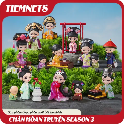 Bộ Mô Hình Blind Box Hậu Cung Chân Hoàn Truyện Season 3 - 10 Nhân Vật PVC/ABS - Quà Tặng Chất Lượng Cao cho Fan Hâm Mộ