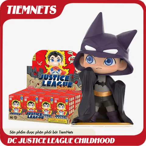 Mô Hình Blind Box DC Justice League - Bộ Nhân Vật Batman, Superman, Wonder Woman, Joker, Shazam, Quà Tặng Cho Fan Marvel