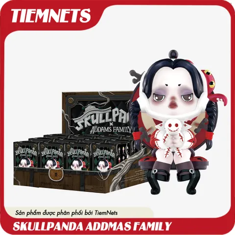 Mô hình Blind Box Skullpanda - The Addams Family - Bộ sưu tập 13 nhân vật huyền bí từ phim hoạt hình nổi tiếng