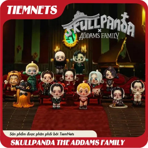 Mô hình Blind Box Skullpanda - The Addams Family - Bộ sưu tập 13 nhân vật huyền bí từ phim hoạt hình nổi tiếng