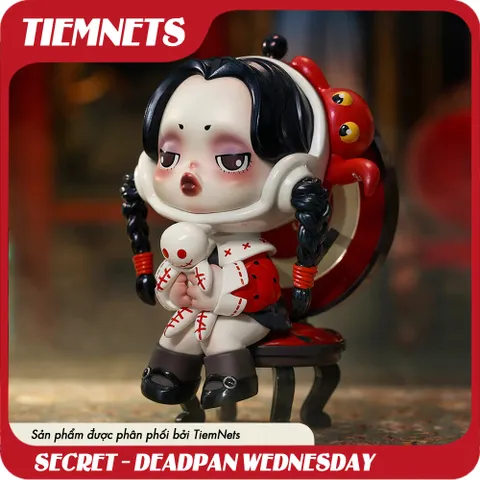 Mô hình Blind Box Skullpanda - The Addams Family - Bộ sưu tập 13 nhân vật huyền bí từ phim hoạt hình nổi tiếng