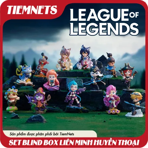 Hộp Ngẫu Nhiên Liên Minh Huyền Thoại - Blind Box 13 Nhân Vật PVC, Arhi Gold Hiếm - Đồ Chơi Sưu Tầm Cực Chất