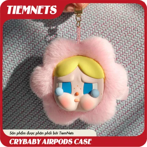 Vỏ bảo vệ AirPods CRYBABY SAD CLUB - Túi tai nghe silicone đủ màu sắc độc đáo cho tín đồ nghệ thuật