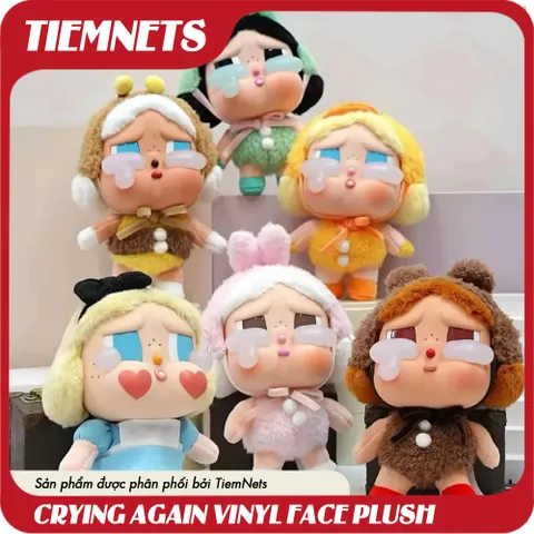 MÔ HÌNH BLIND BOX CRYBABY CRYING AGAIN VINYL FACE PLUSH