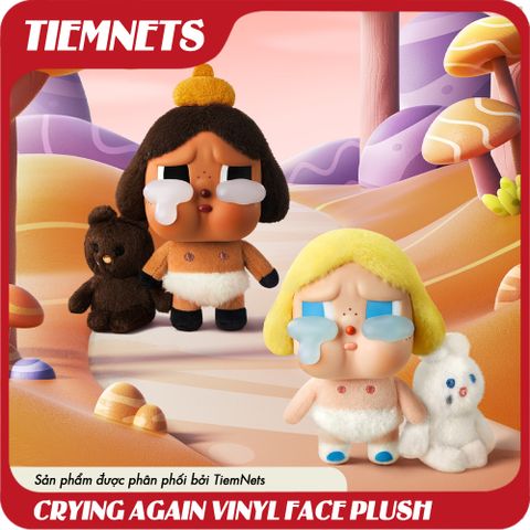 MÔ HÌNH BLIND BOX CRYBABY CRYING AGAIN VINYL FACE PLUSH