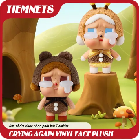 MÔ HÌNH BLIND BOX CRYBABY CRYING AGAIN VINYL FACE PLUSH