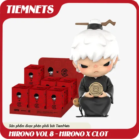 Mô Hình Blind Box Hỉ Nô Series 8 - HIRONO x CLOT - Bộ Sưu Tập Nhân Vật Nghệ Thuật Độc Đáo 8cm PVC/ABS