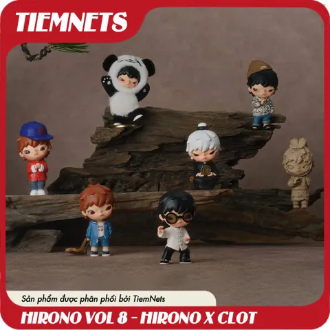 Mô Hình Blind Box Hỉ Nô Series 8 - HIRONO x CLOT - Bộ Sưu Tập Nhân Vật Nghệ Thuật Độc Đáo 8cm PVC/ABS
