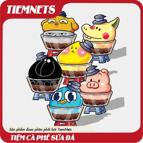 MÔ HÌNH BLIND BOX TIỆM CÀ PHÊ SỮA ĐÁ - ARTTOYS ĐẦU TIÊN VIỆT NAM