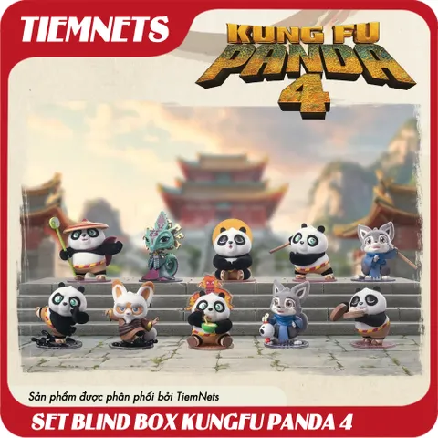 MÔ HÌNH BLIND BOX KUNG FU PANDA 4