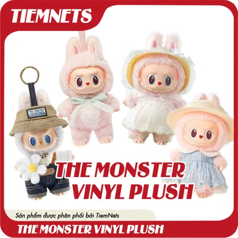 MÔ HÌNH MÓC KHÓA LABUBU HOA CÚC - THE MONSTERS FALL IN WILD 17CM