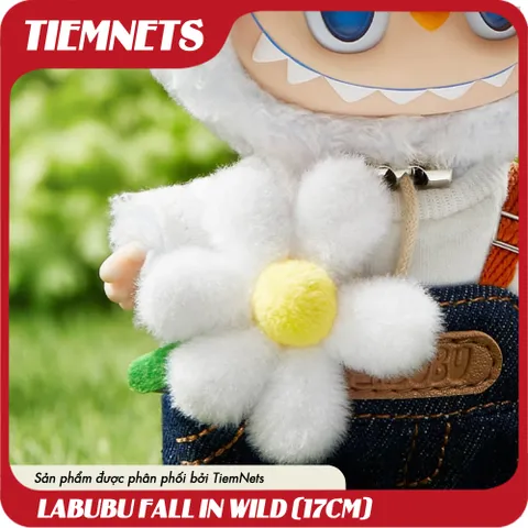 MÔ HÌNH MÓC KHÓA LABUBU HOA CÚC - THE MONSTERS FALL IN WILD 17CM