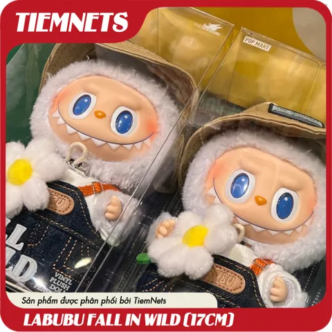 MÔ HÌNH MÓC KHÓA LABUBU HOA CÚC - THE MONSTERS FALL IN WILD 17CM