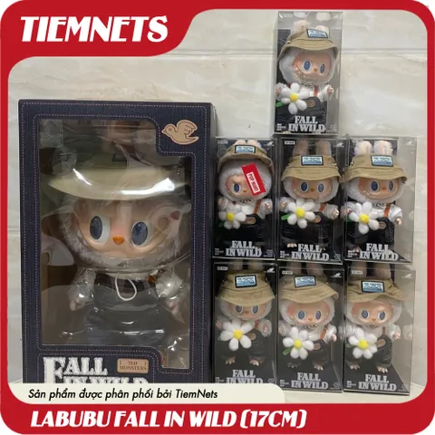 MÔ HÌNH MÓC KHÓA LABUBU HOA CÚC - THE MONSTERS FALL IN WILD 17CM