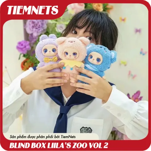 Mô Hình Blind Box Liila's Zoo Vol 2 - Búp Bê Nhồi Bông - Bộ 7 Nhân Vật Khác Nhau, Bảo Đảm Nhận Nhân Vật Secret Hiếm 1:96