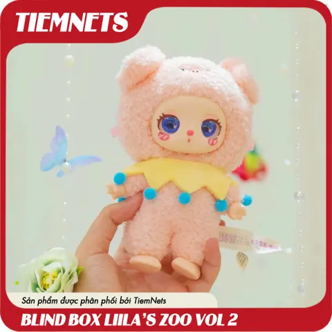 Mô Hình Blind Box Liila's Zoo Vol 2 - Búp Bê Nhồi Bông - Bộ 7 Nhân Vật Khác Nhau, Bảo Đảm Nhận Nhân Vật Secret Hiếm 1:96