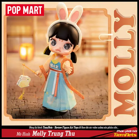 Mô Hình Molly Rước Đèn Trung Thu Đặc Biệt - Đồ Chơi Nghệ Thuật PVC/ABS, Quà Tặng Ý Nghĩa Cho Dịp Tết Trung Thu