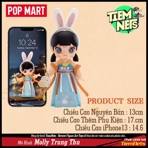 Mô Hình Molly Rước Đèn Trung Thu Đặc Biệt - Đồ Chơi Nghệ Thuật PVC/ABS, Quà Tặng Ý Nghĩa Cho Dịp Tết Trung Thu