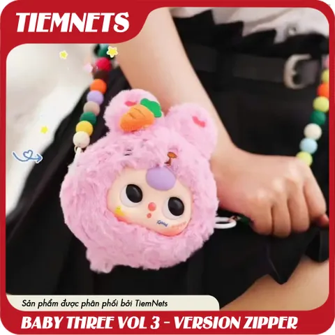 MÔ HÌNH BLIND BOX BABY THREE VOL 3 - VERSION ZIPPER BAG