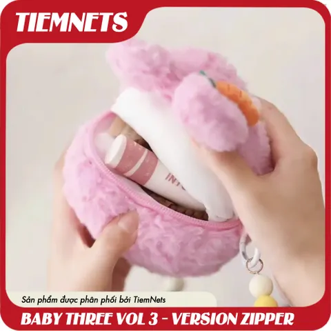 MÔ HÌNH BLIND BOX BABY THREE VOL 3 - VERSION ZIPPER BAG