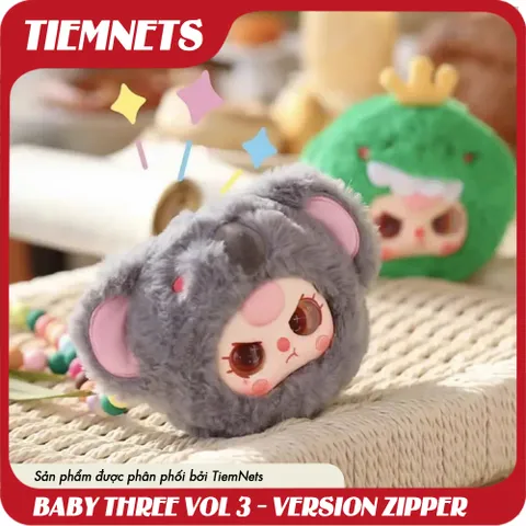 MÔ HÌNH BLIND BOX BABY THREE VOL 3 - VERSION ZIPPER BAG