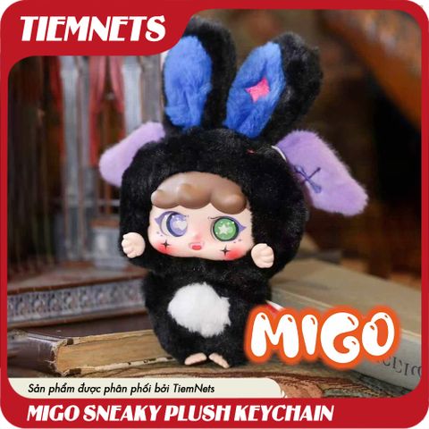 MÔ HÌNH BLIND BOX MIGO SNEAKY PLUSH KEYCHAIN