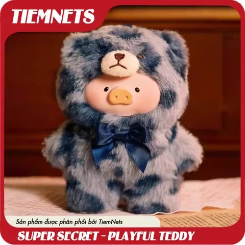 Mô Hình Blind Box Teddy Lulu The Piggy - Bộ Sưu Tập Nhân Vật Vinyl 14 cm - Quà Tặng Cho Fan Arttoys