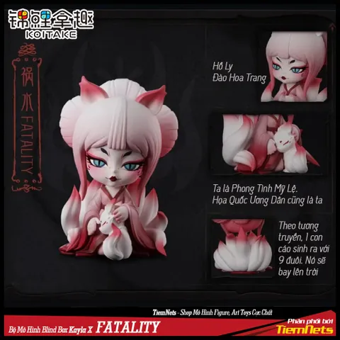 Bộ Mô Hình BLIND BOX Kayla'x Legendary Spirits - Siêu Dễ Thương Chibi, 9 Nhân Vật Khác Nhau, Quà Tặng Độc Đáo Cho Fan Hâm Mộ