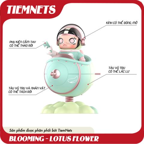 MÔ HÌNH MEGA SPACE MOLLY 100% BLOOMING - LOTUS FLOWER