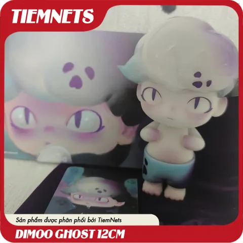 Mô Hình Dimoo Ghost Limited Edition - Đồ Chơi Figure 12cm - Quà Tặng Dành Cho Fan Arttoys