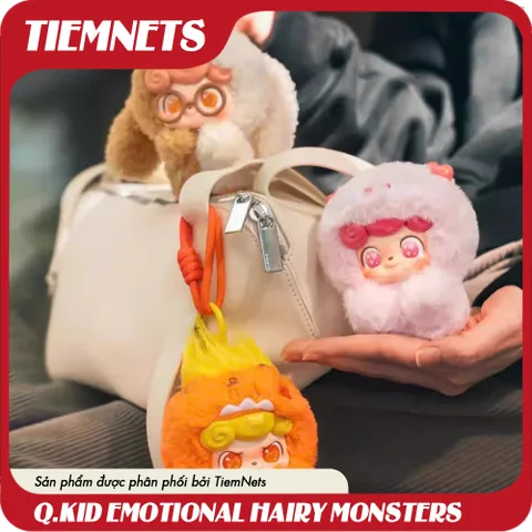 Mô Hình Blind Box Q.KID - Nhân Vật Cảm Xúc Đầy Đủ 7 Monster - Quà Tặng Nghệ Thuật Dành Cho Người Sưu Tập