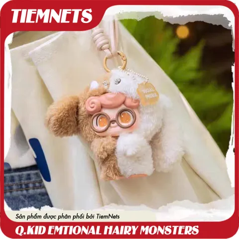 Mô Hình Blind Box Q.KID - Nhân Vật Cảm Xúc Đầy Đủ 7 Monster - Quà Tặng Nghệ Thuật Dành Cho Người Sưu Tập