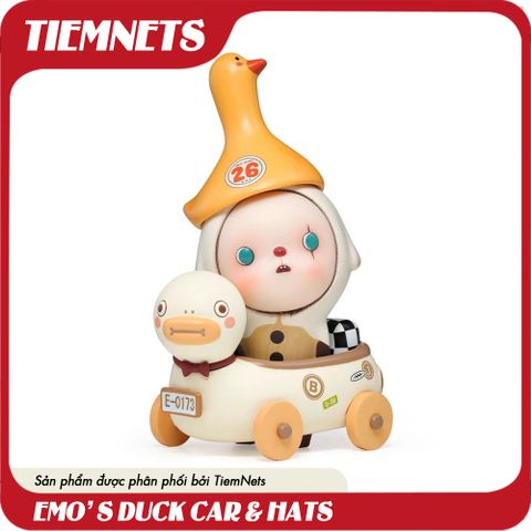 Mô Hình Xe Vịt Emo's Duck Car & Mũ Nam Châm - Quà Tặng Nghệ Thuật SooyaStudio 2025 Solo Exhibition