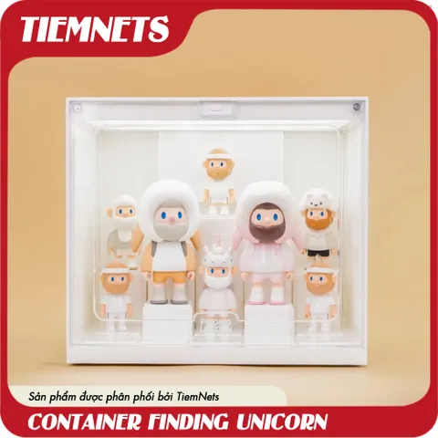 Hộp Trưng Bày Có Đèn Finding Unicorn - Game Box Display Container - Quà Tặng Mô Hình Cho Trẻ Em