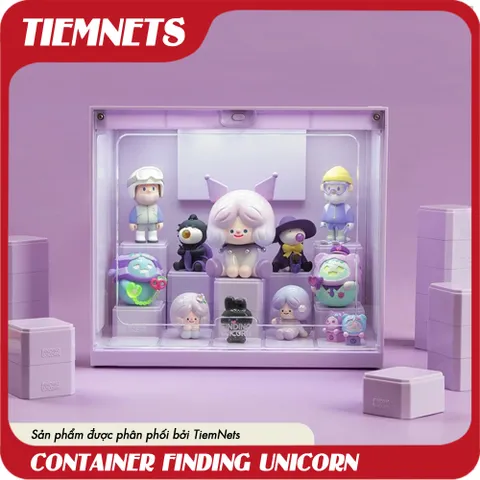 Hộp Trưng Bày Có Đèn Finding Unicorn - Game Box Display Container - Quà Tặng Mô Hình Cho Trẻ Em