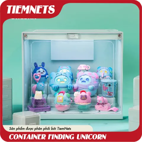 Hộp Trưng Bày Có Đèn Finding Unicorn - Game Box Display Container - Quà Tặng Mô Hình Cho Trẻ Em