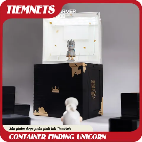 Hộp Trưng Bày Có Đèn Finding Unicorn - Game Box Display Container - Quà Tặng Mô Hình Cho Trẻ Em