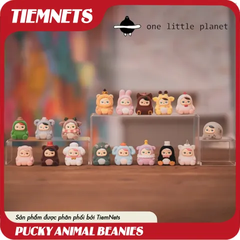 Bộ Mô Hình Blind Box Pucky Animal Beanies - 17 Nhân Vật Ngẫu Nhiên PVC - Quà Tặng Độc Đáo Cho Fan Nghệ Thuật