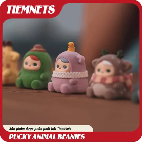 Bộ Mô Hình Blind Box Pucky Animal Beanies - 17 Nhân Vật Ngẫu Nhiên PVC - Quà Tặng Độc Đáo Cho Fan Nghệ Thuật