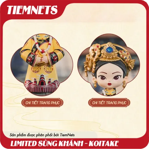 Mô Hình Limited Sùng Khánh Thái Hậu - Phiên Bản Giới Hạn 12cm Quà Tặng Đồ Chơi Sơn Mài Sáng Tạo, Độc Quyền Triễn Lãm Bắc Kinh