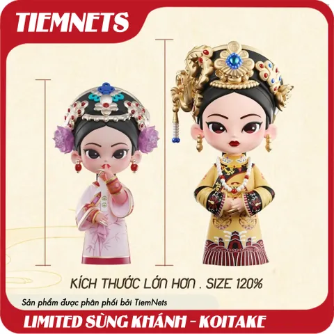 Mô Hình Limited Sùng Khánh Thái Hậu - Phiên Bản Giới Hạn 12cm Quà Tặng Đồ Chơi Sơn Mài Sáng Tạo, Độc Quyền Triễn Lãm Bắc Kinh