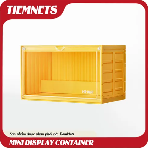 Luminous Mini Display Box Container - Màu Vàng (Không LED)