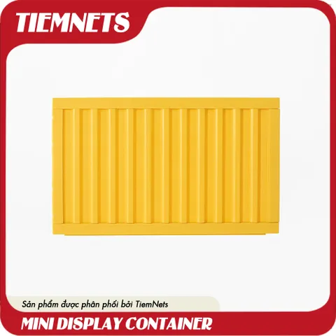 Luminous Mini Display Box Container - Màu Vàng (Không LED)