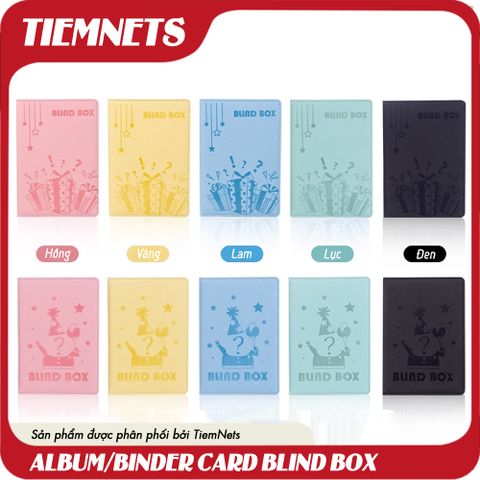 Album Bảo Quản Card Blind Box PU Chất Liệu Sang Trọng - Giải Pháp Sưu Tầm cho Các Fan Figure & POPCard