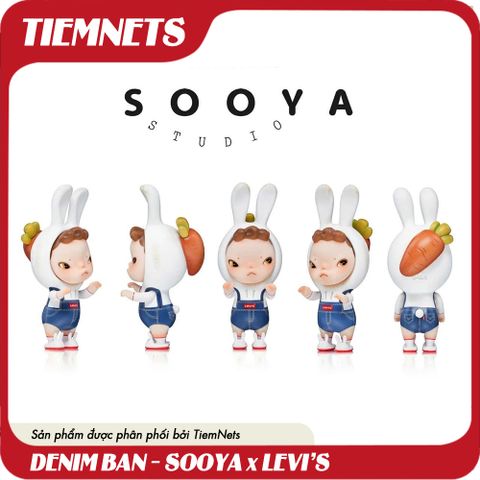Mô Hình Denim Ban - SooyaStudio x Levi's - Blind Box Hạn Chế 2025 - Quà Tặng Nghệ Thuật và Figure Độc Đáo