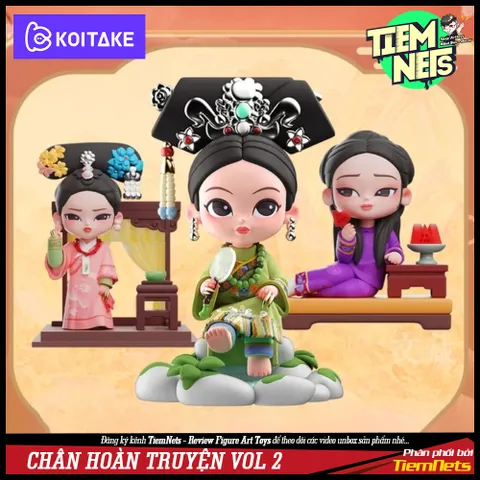 Bộ Blind Box Hậu Cung Chân Hoàn Truyện Season 2 - Mô Hình Figure PVC - 10 Nhân Vật Hiếm và Thường - Quà Tặng Fan Bộ Sưu Tập