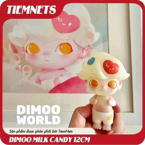 Mô Hình Dimoo Milk Candy 12CM - Limited 520 Bản - Đồ Chơi Figure Poppet Nghệ Thuật Cho Trẻ Em