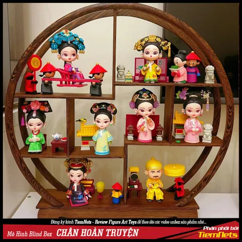 Mô Hình Blind Box Chân Hoàn Truyện Season 1 - Bộ Figure Cute 10 Nhân Vật Hậu Cung Nghệ Thuật, Quà Tặng Dành Cho Fan
